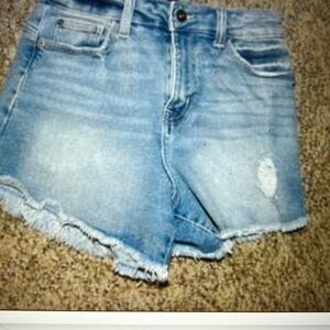 Junior/Women Size 3 -Denim Distressed Shorts by Kendall & Kylie